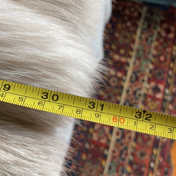 Blonde vintage fox fur coat - Picture 13 of 17